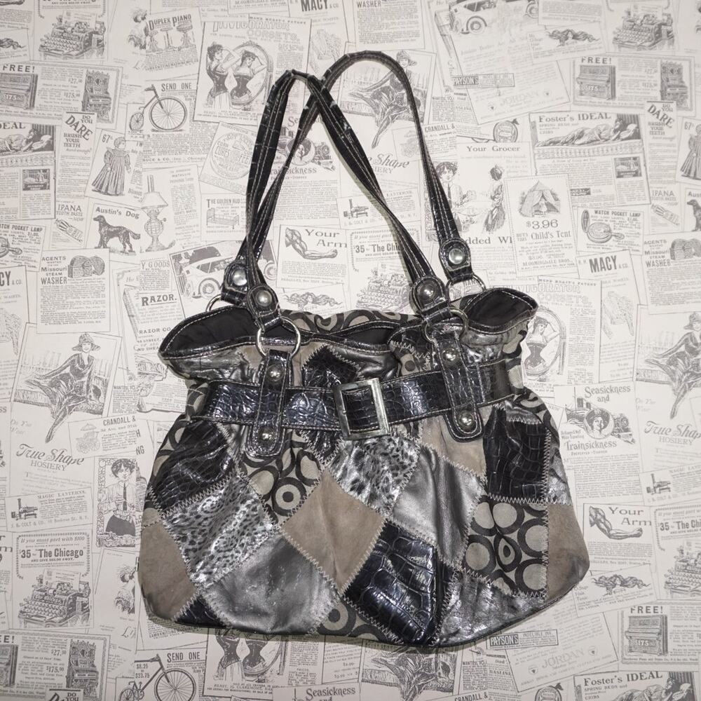 Vintage Y2K American Vintage Accessories patchwork coach
